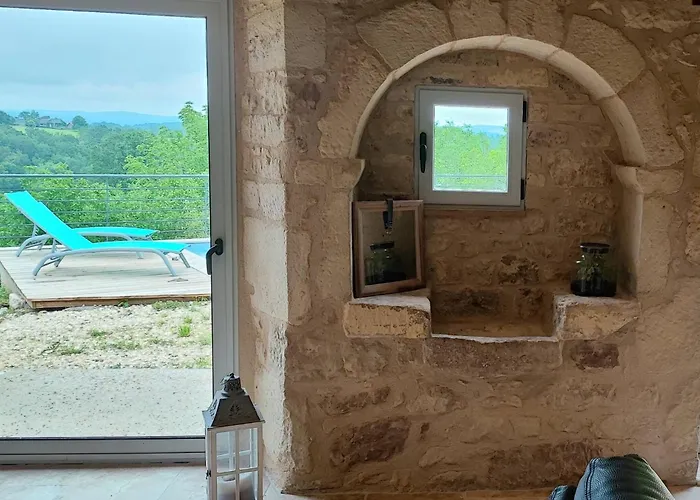 La Petite Maison Du Ramail Feriehus Badefols-d'Ans